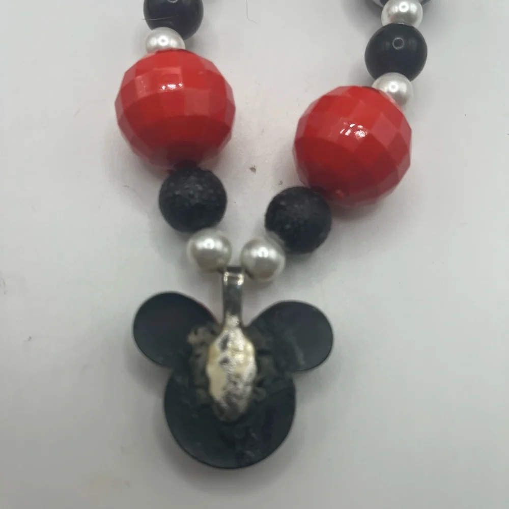 Minnie mouse chunky toddler necklace